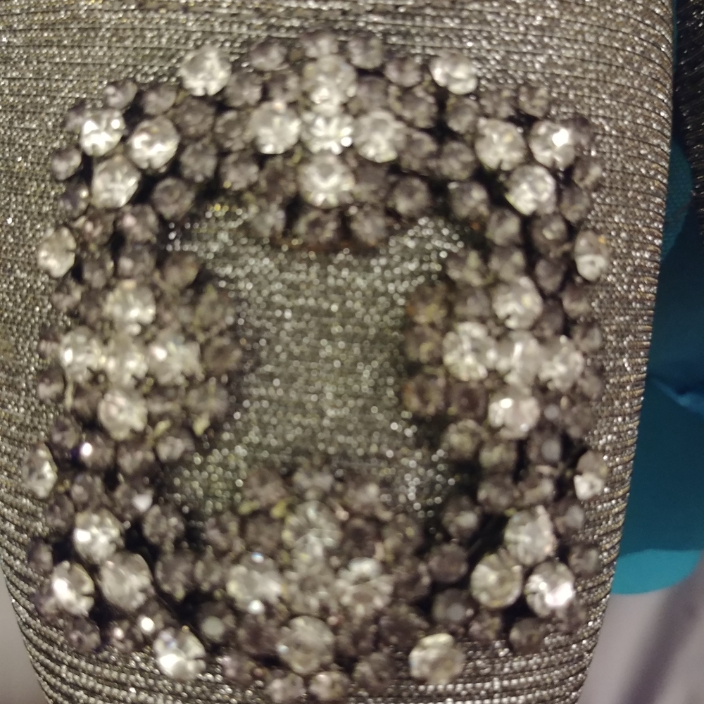 Gorgeous Silver Embellished WORN ONCE!